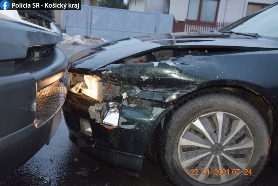 Opitý šofér spôsobil nehody v Michalovciach