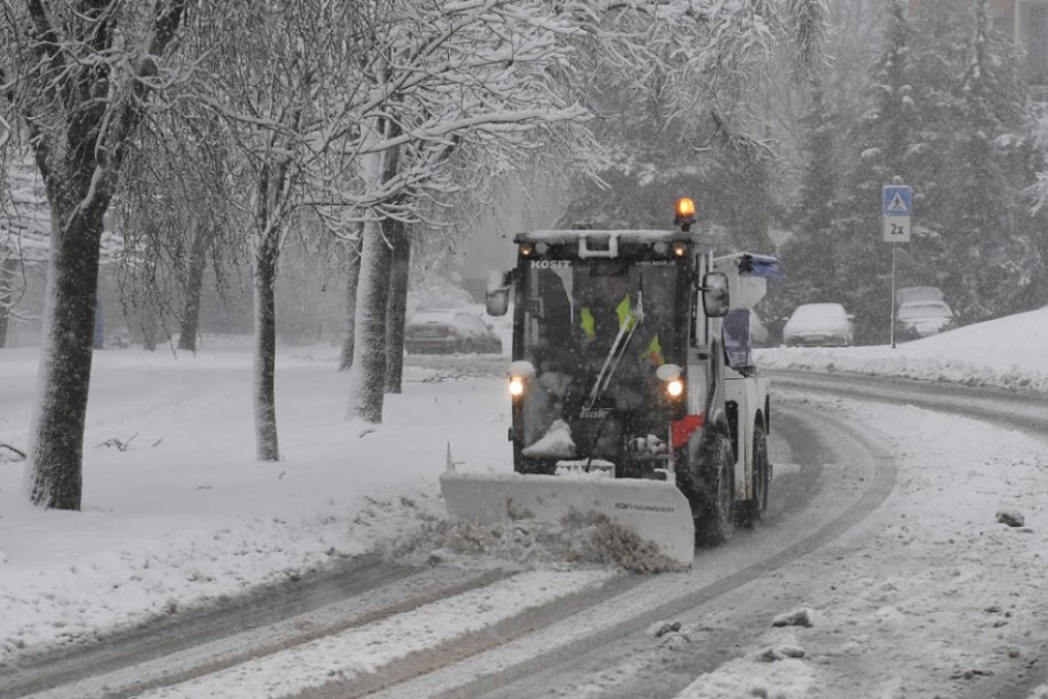Snehová kalamita v Košiciach