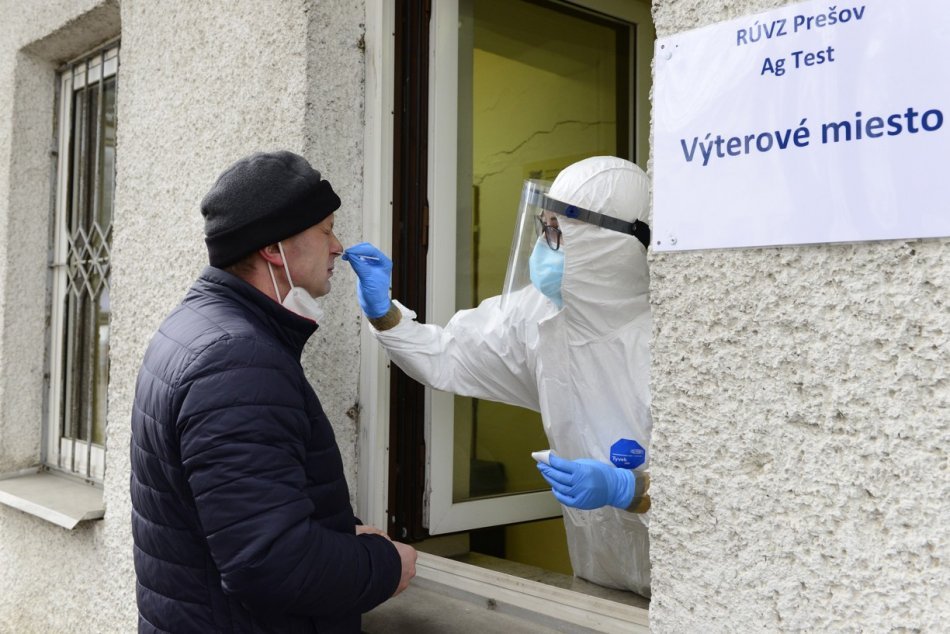 Obrazom: Priebeh januárového testovania v Prešove