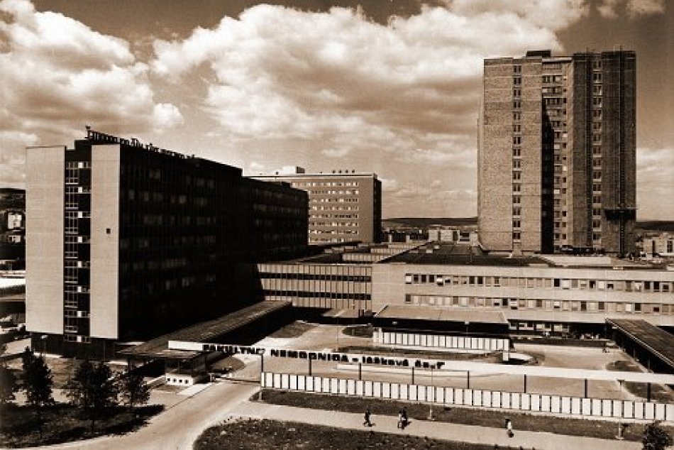 Nová nemocnica na archívnych fotkách