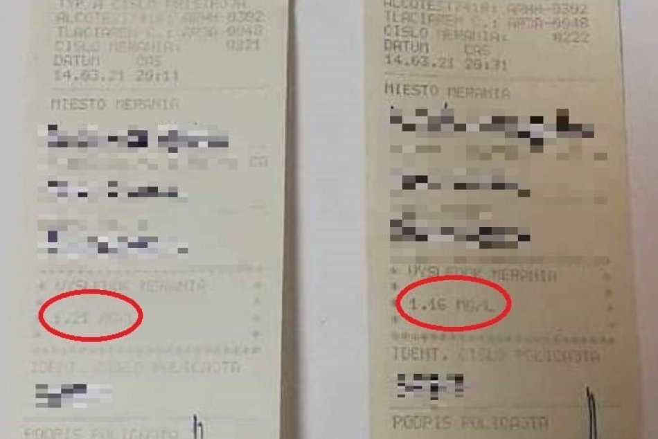 Mladého vodiča v Bystrici obvinili za jazdu pod vplyvom alkoholu