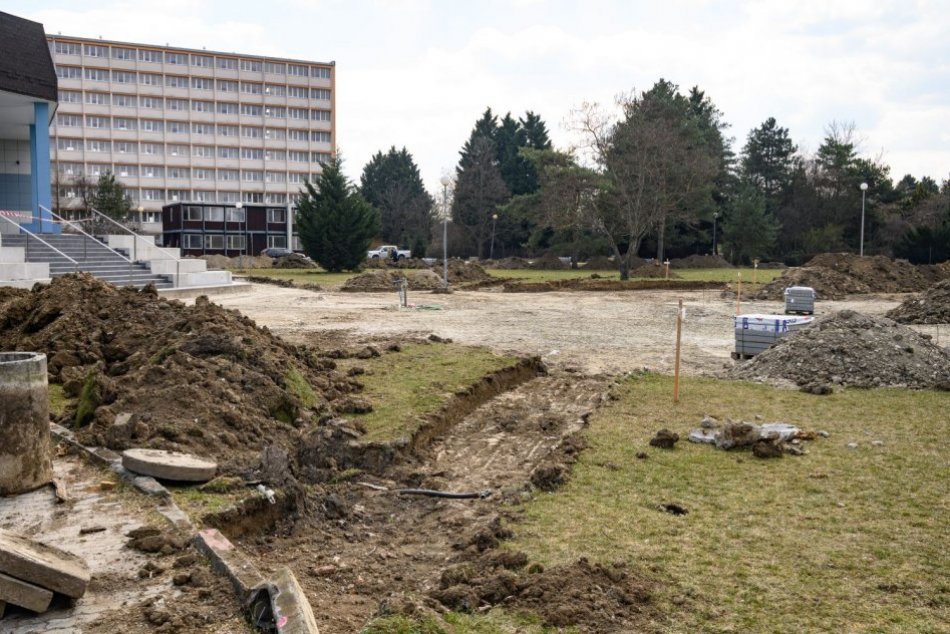 Areál SPU v Nitre prechádza rekonštrukciou