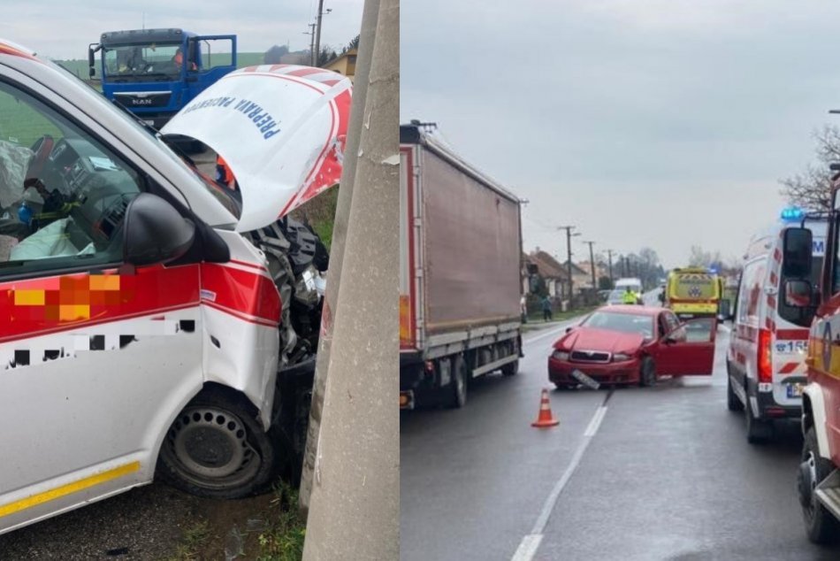 Nehoda za obcou Ludanice