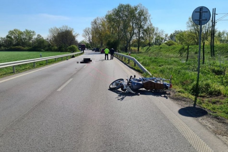 Tragická nehoda motorkára