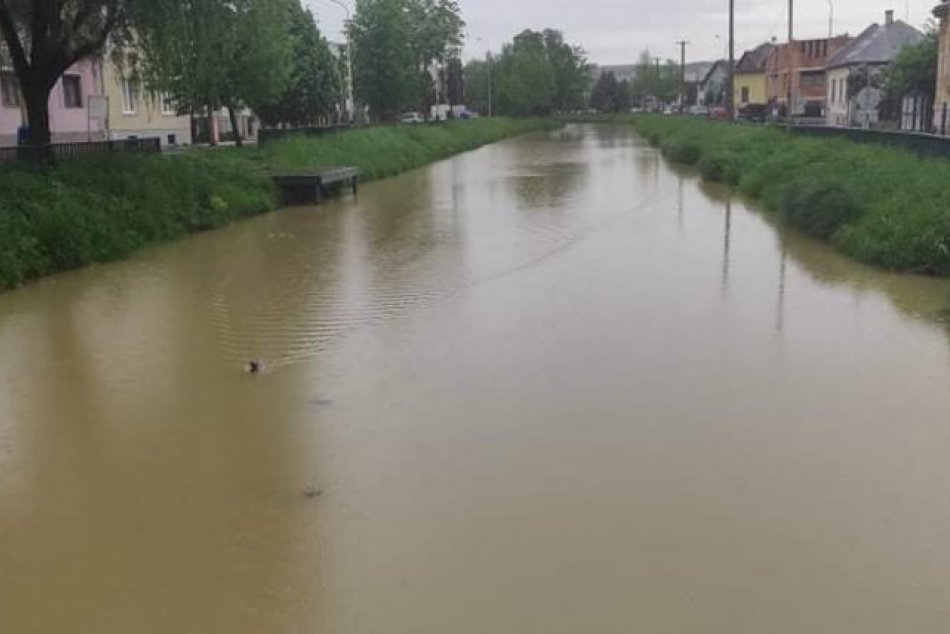 III. povodňový stupeň v  Košiciach