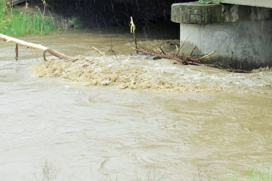 Objektívom: Stav hladiny riek v Prešove po výdatnom májovom daždi