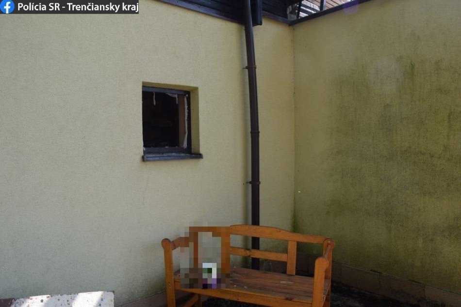 OBRAZOM: Zlodej v Starej Lehote vykradol i vytopil chatku