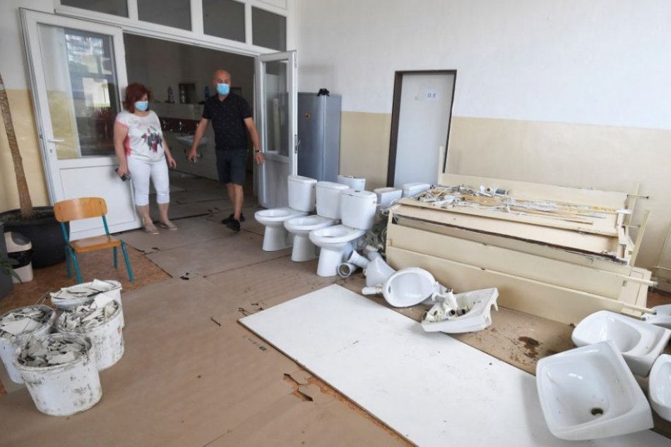 Prípravy na návštevu pápeža na Luníku IX