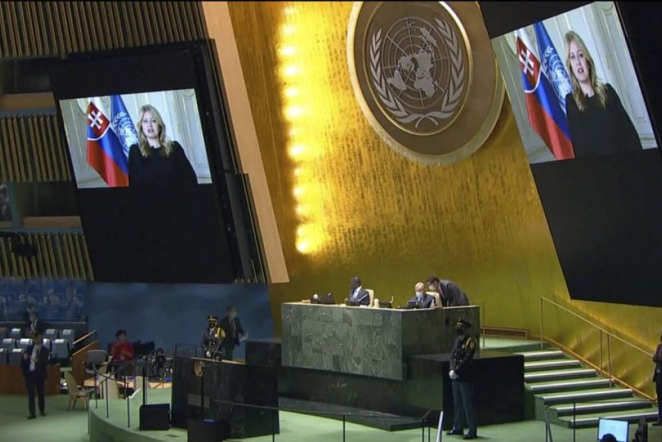 Videopríhovor Zuzany Čaputovej v OSN
