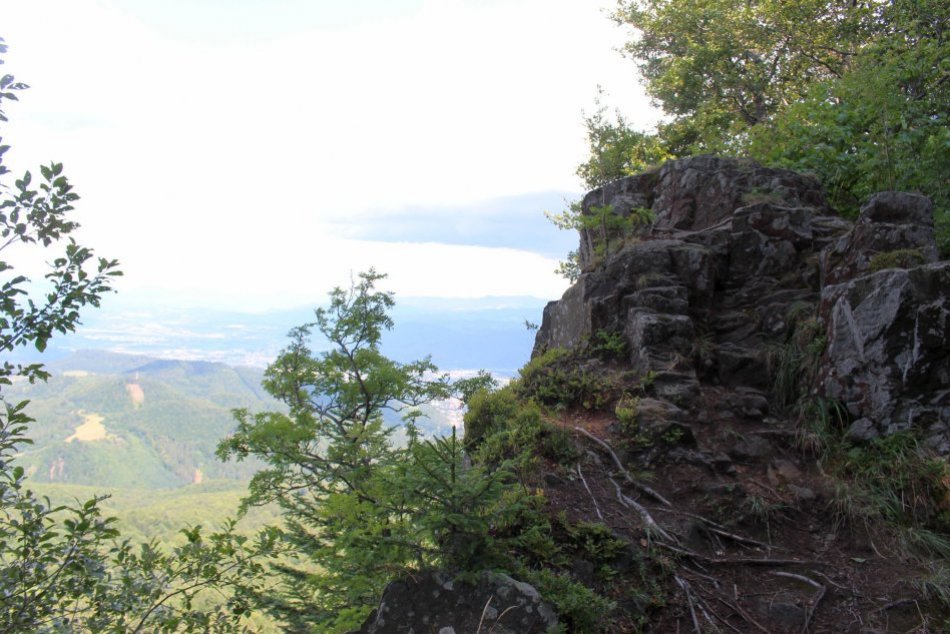 V OBRAZOCH: Úchvatné výhľady na Bystricu z Hornej skaly