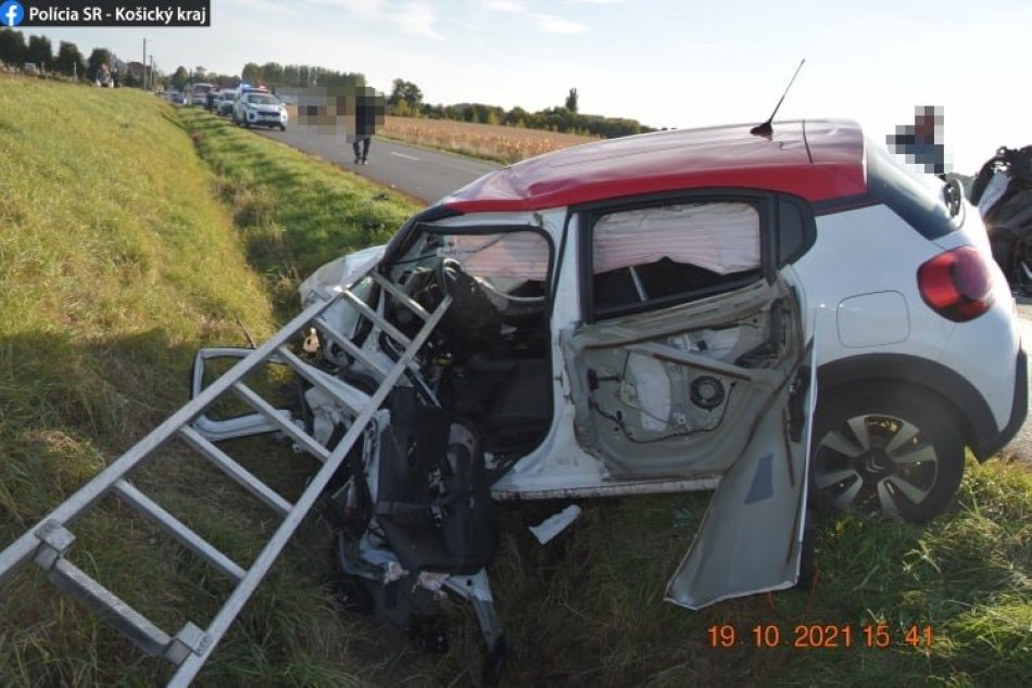 Nehoda v okrese Michalovce, pri ktorej zomrel iba 33-ročný muž
