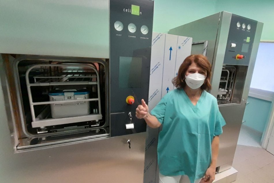 Nemocnica Zlaté Moravce získala dva nové sterilizátory