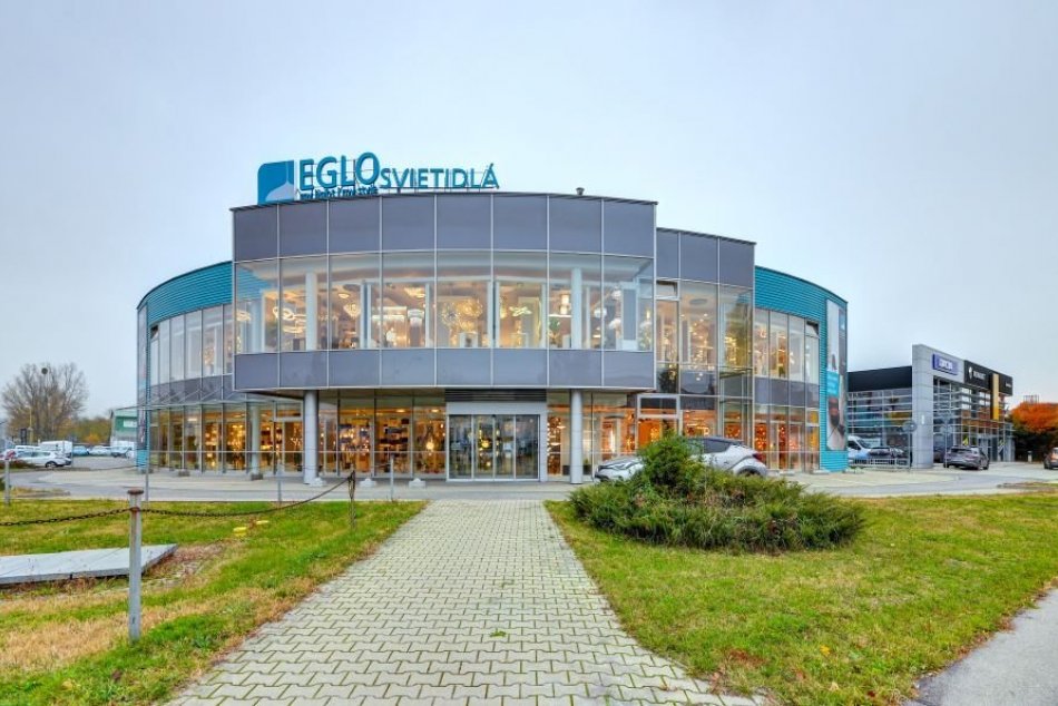 Showroom svietidiel EGLO v Bratislave
