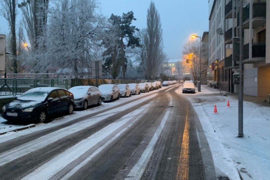 Sneh v Bratislave, 9. december 2021