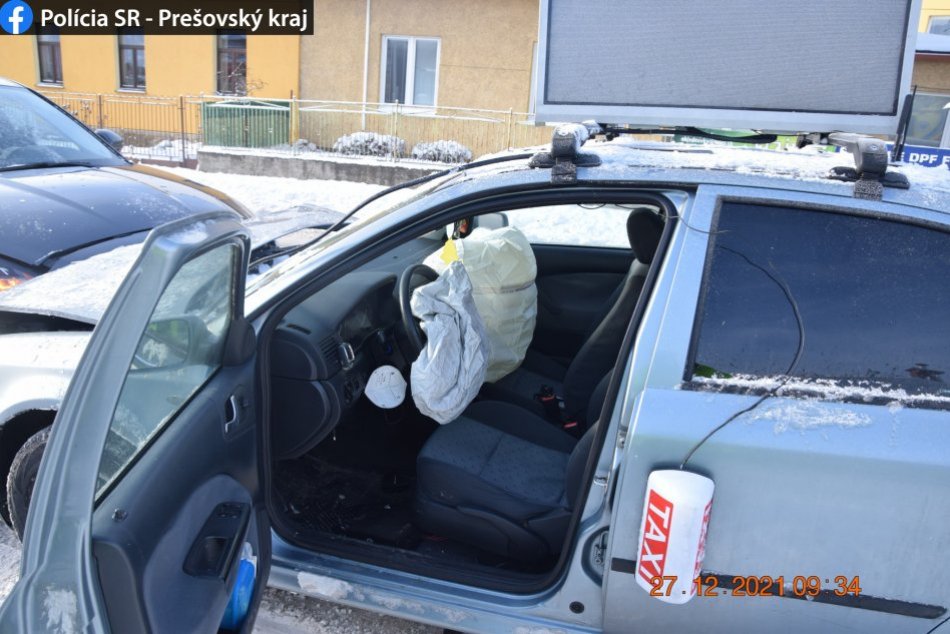 V Poprade havaroval opitý taxikár: Nafúkal takmer 2 promile