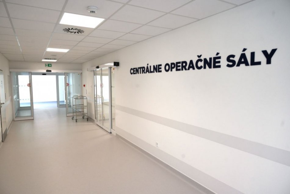 Nové oddelenie operačných sál v nemocnici v Topoľčanoch