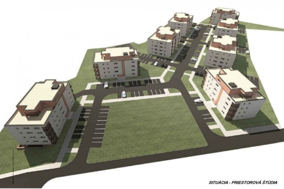 Priestorová štúdia: Na Čermáni pribudne 220 nájomných bytov
