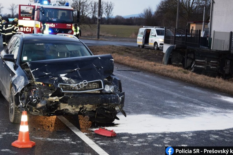 FOTO: Považskobystričan spôsobil vážnu nehodu na východe Slovenska