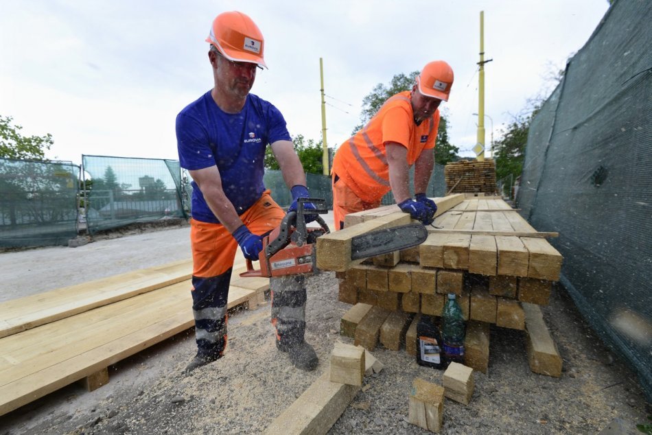 Objektívom: Zábery z miesta počas rekonštrukcie mosta v Prešove