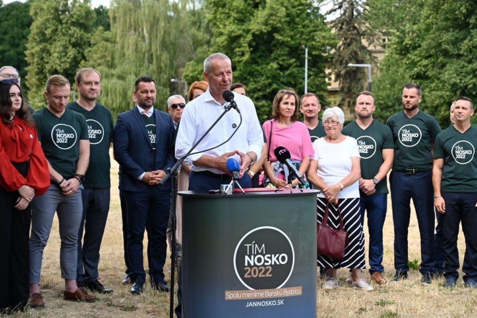 V OBRAZOCH: Súčasný primátor Banskej Bystrice Ján Nosko