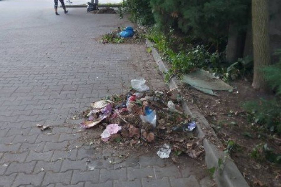 V Šali upratali Školskú ulicu a parkovisko