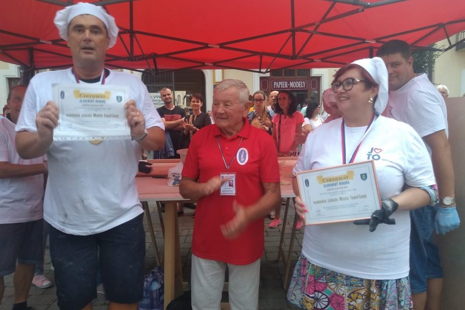 V Topoľčanoch pripravili najväčšiu lokšu na Slovensku