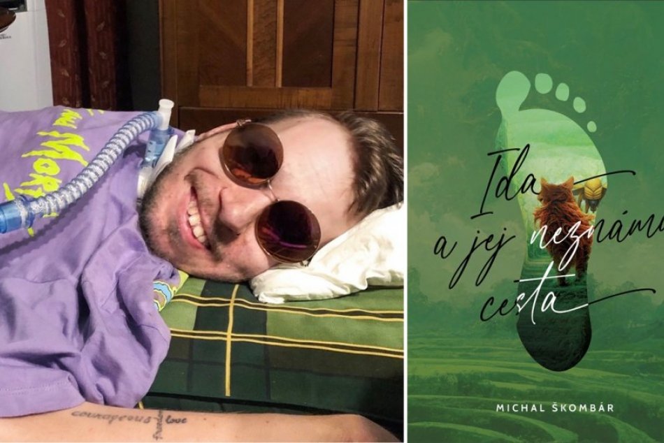 V OBRAZOCH: Michal Škombár píše knihy bradou