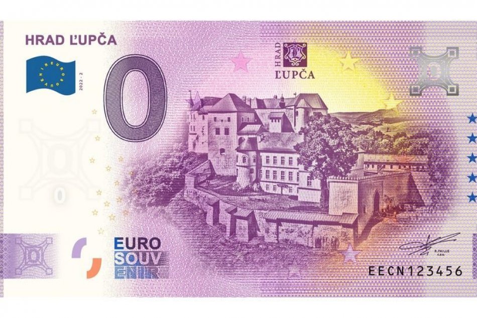 Nové vydanie bankovky HradĽupča