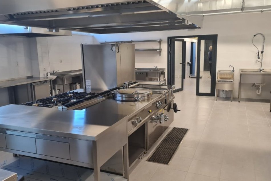 Objektívom: Nový kuchyňa v priestoroch Športovej školy v Poprade