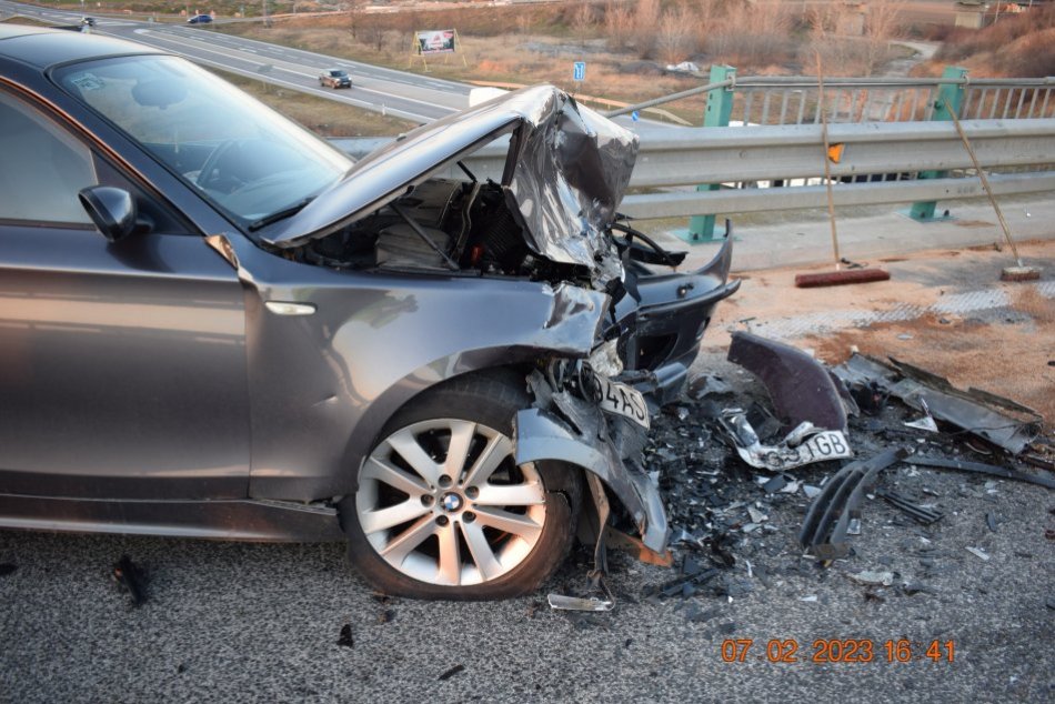 Čelná zrážka pri Trnave