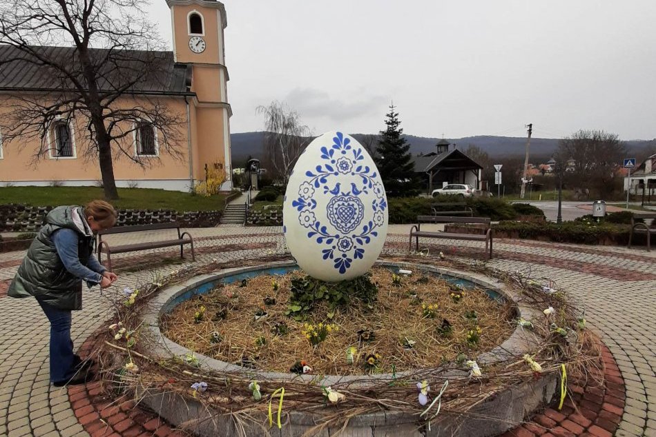 Veľkonočná výzdoba v obciach pri Nitre