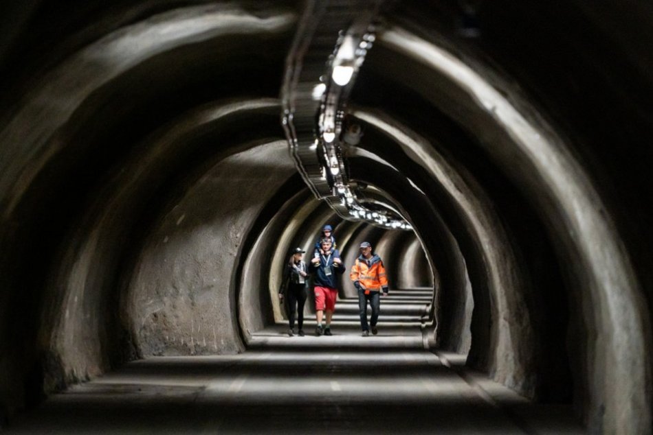 Objektívom: Tunel Branisko otvorili pre verejnosť
