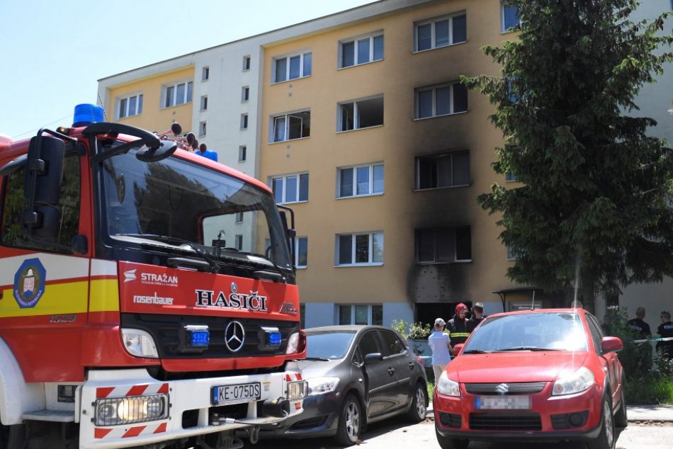 Tragický požiar bytu v Košiciach