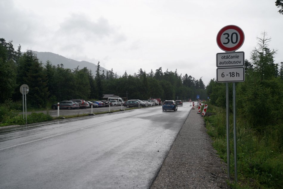 Objektívom: Záchytné parkovisko v Tatranskej Lomnici