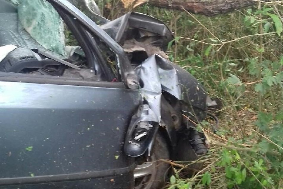 Pri obci Meliata prišiel po náraze do stromu o život 37-ročný vodič
