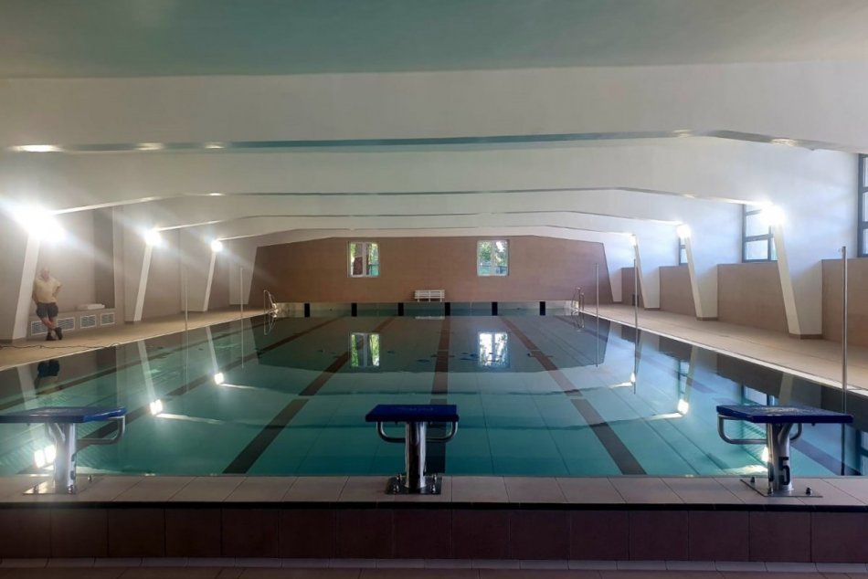 Nový bazén Centra univerzitného športu SPU v Nitre