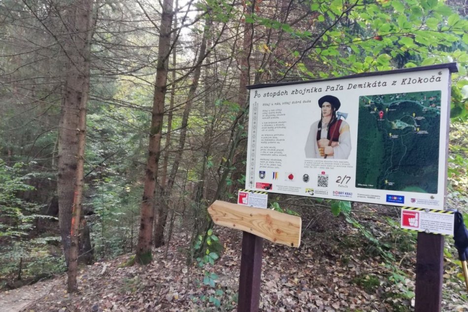 V OBRAZOCH: Pod Poľanou otvorili nový lesný park zbojníka Paľa Demikáta