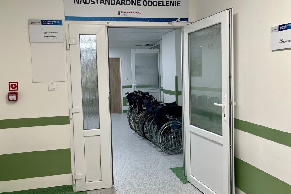 V OBRAZOCH: Zvolenská nemocnica otvorila nové nadštandardné oddelenie