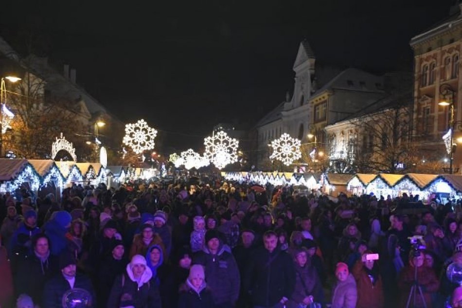 Košice Rozprávkové Vianoce otvorenie 2023