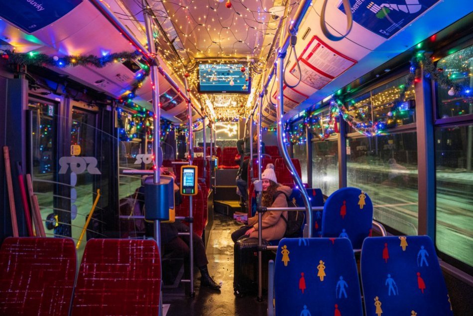 Nitriansky vianočný autobus