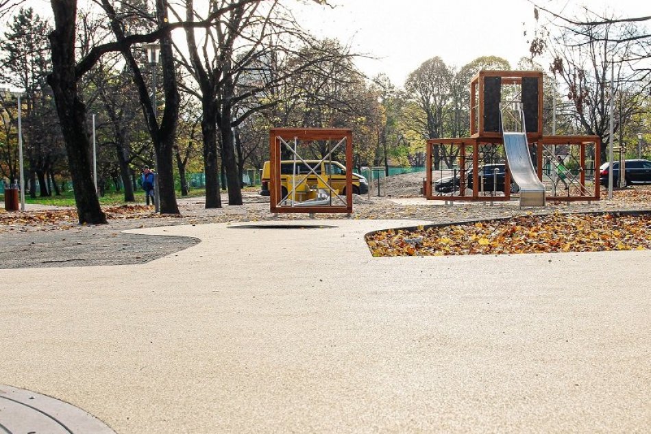 Revitalizovaný park na Račianskom mýte