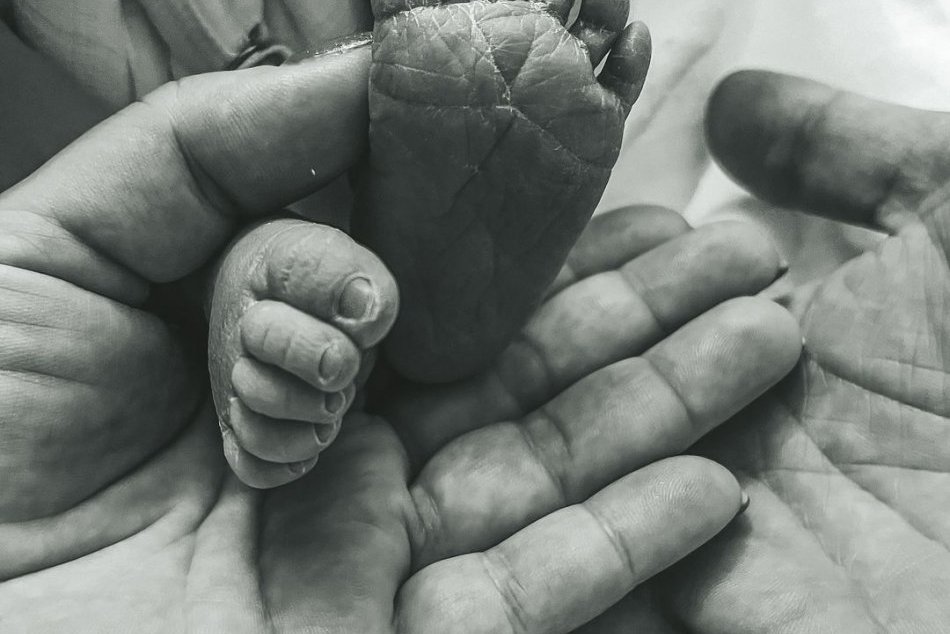 V OBRAZOCH: Paulína Bátovská Fialková porodila v bystrickej nemocnici