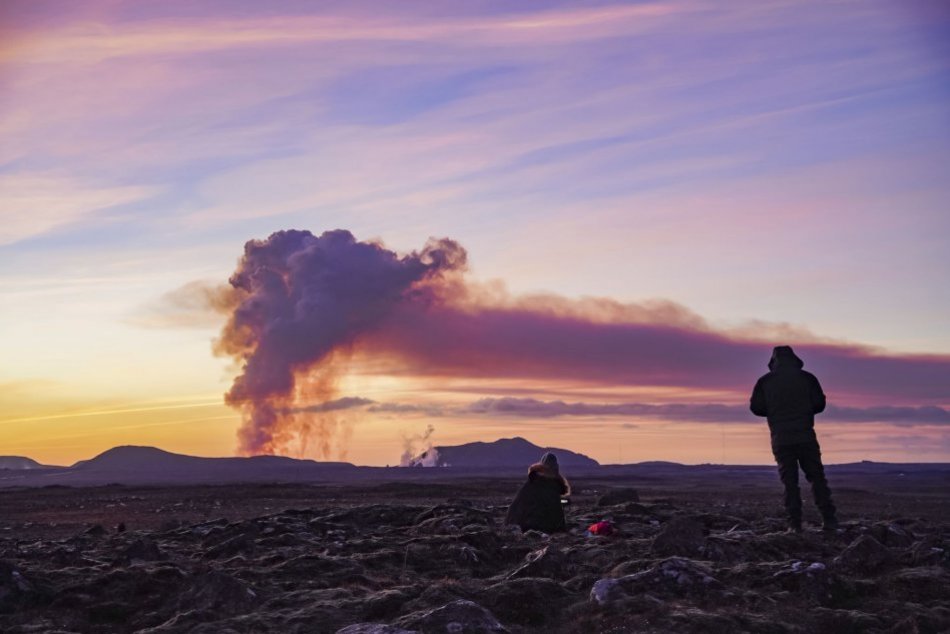Erupcie na Islande