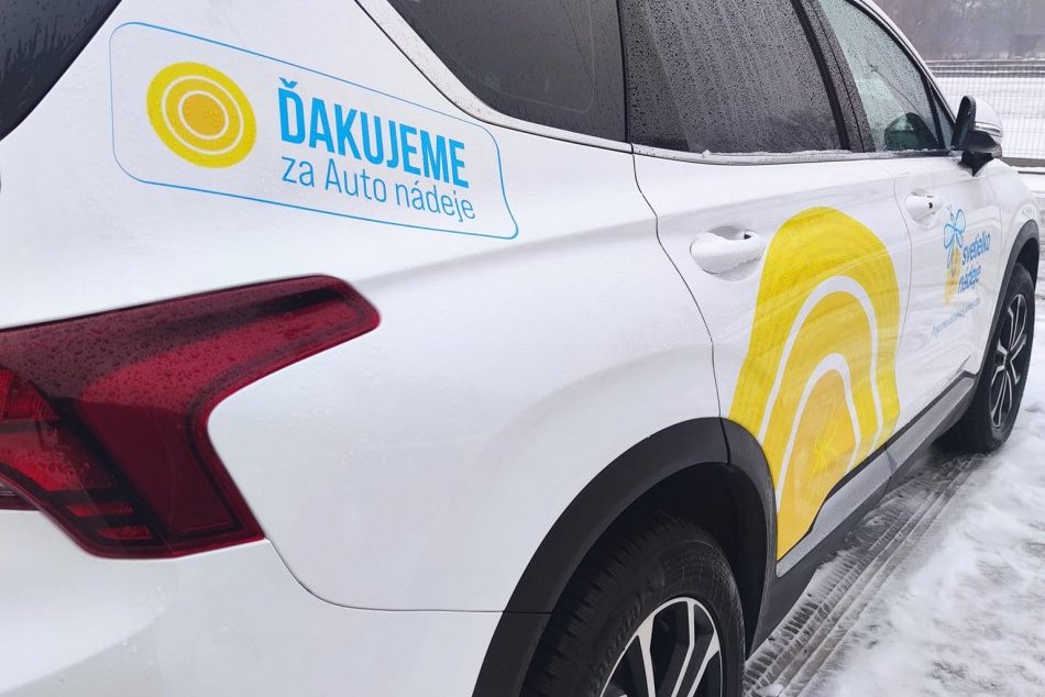 V OBRAZOCH: Auto nádeje pomôže onkologickým pacientom