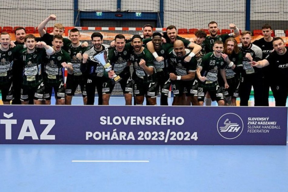 Hádzanári sa tešia z rekordného 25. titulu v Slovenskom pohári