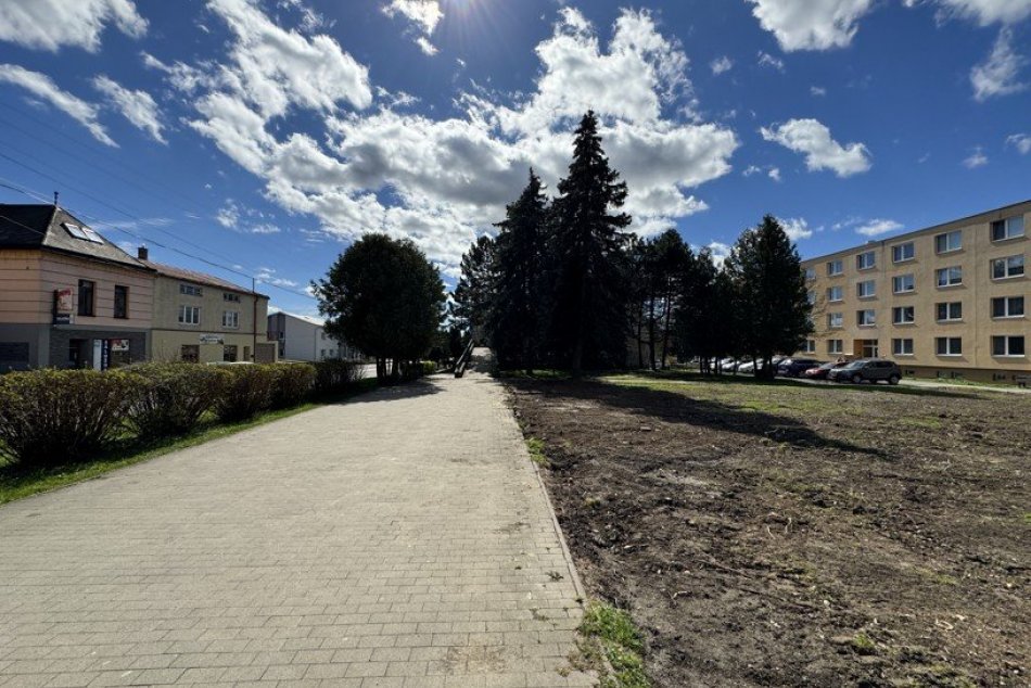 V Stropkove bude nový park, s prácami sa už začalo