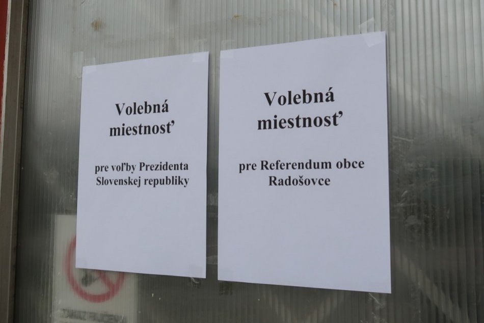 V Radošovciach je okrem volieb prezidenta i referendum o veternom park