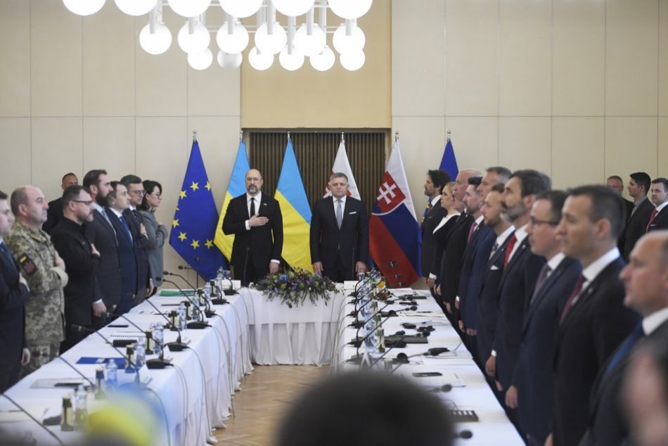 Stretnutie členov vlády SR a Ukrajiny v Michalovciach