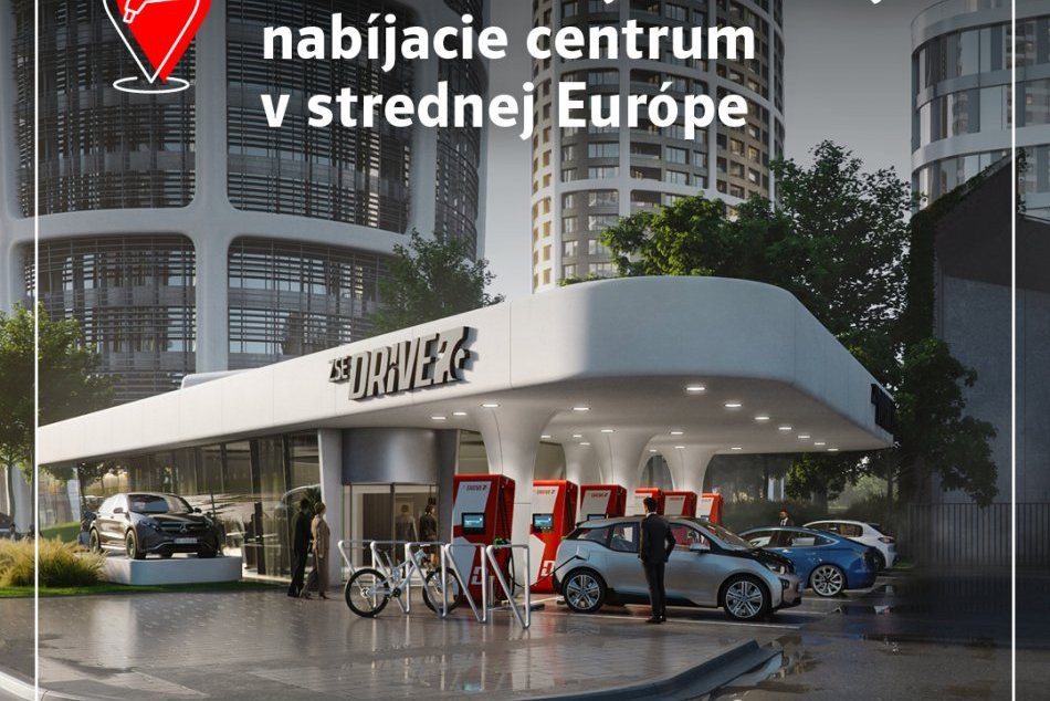 Unikátny nabíjací City Hub v Bratislave