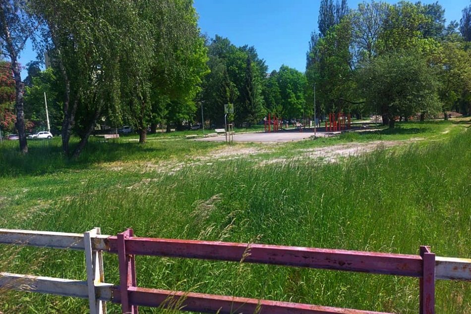 Park A. Dubčeka ešte pred otvorením potrebuje doladiť